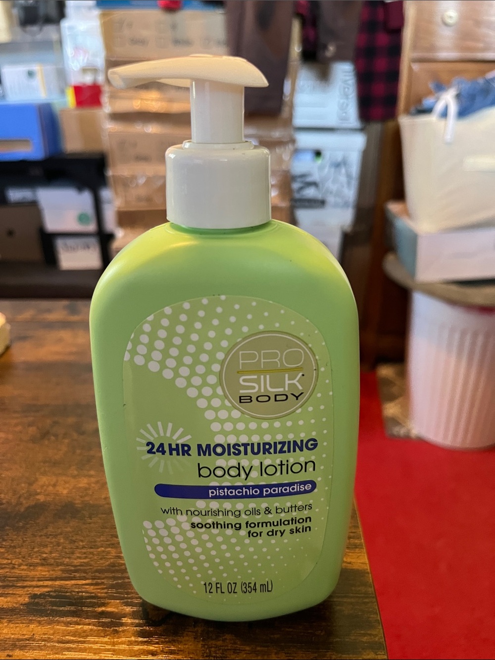 24HR Moisturizing Body Lotion — Pistachio Paradise (Light Green)